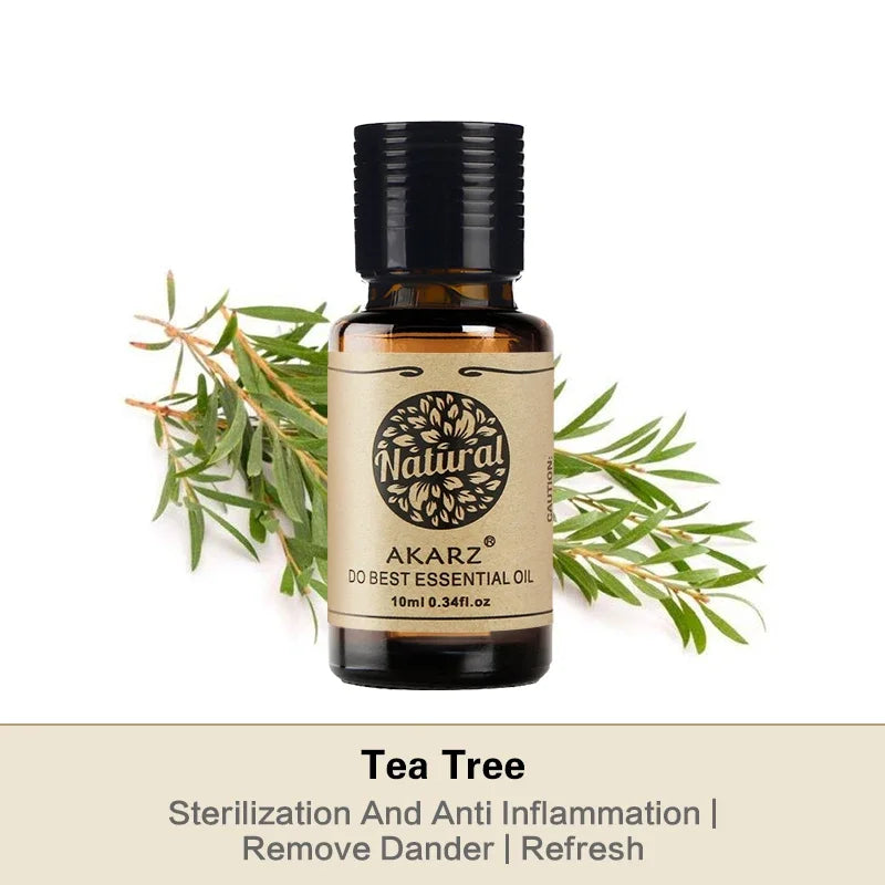 Tea Tree Essential Oil Natural Pure Plant Extracts Organic Skin Body Massage Care Tea Tree Oil