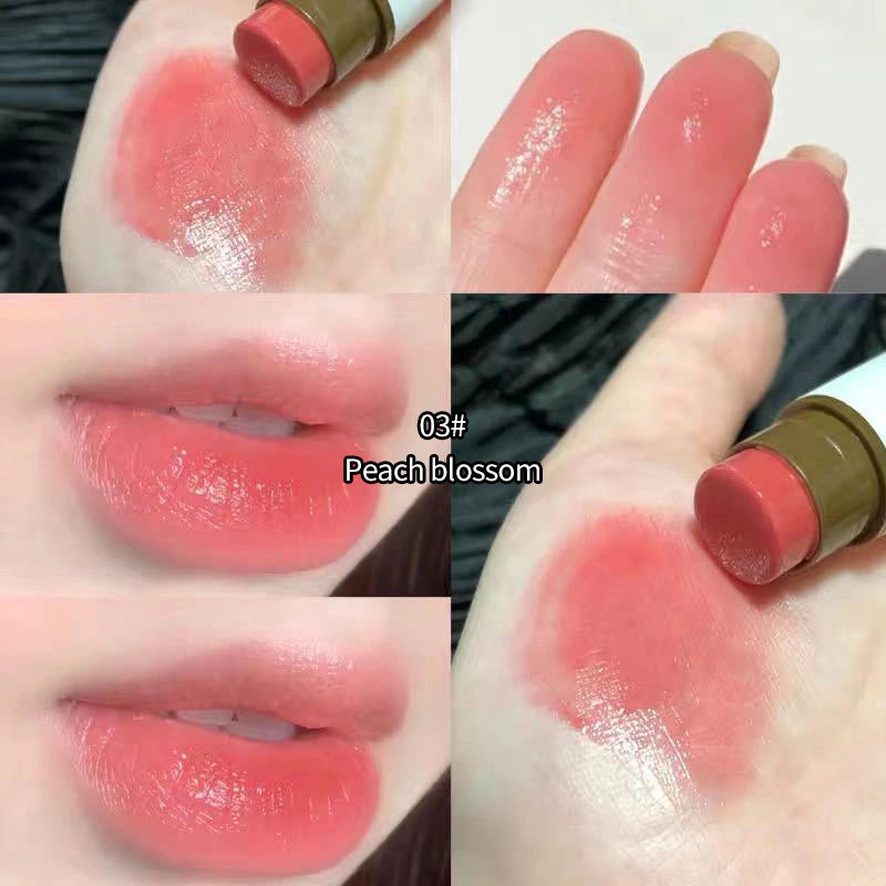 Fruity Lip Balm Moisturizing Nourishing Lip Gloss Natural Temperature Change Color Lipstick Cheap Makeup Cosmetics Lip Skin Care