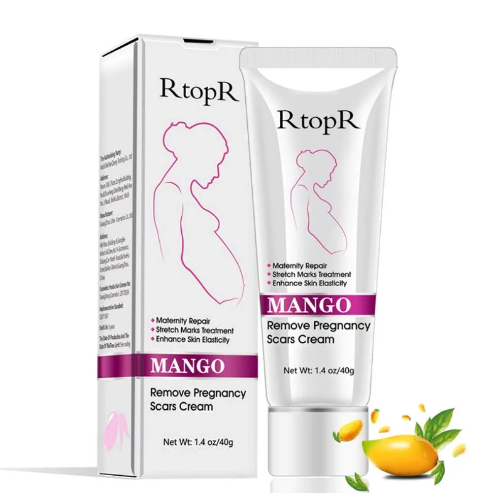 Rtopr Stretch Mark Cream for Pregnancy Repair Scar Slack Line Abdomen Stretch Marks Cream, Remove Stretch Marks from Pregnancy, Repair Scar Slack Line Abdomen Stretch Marks Postpartum